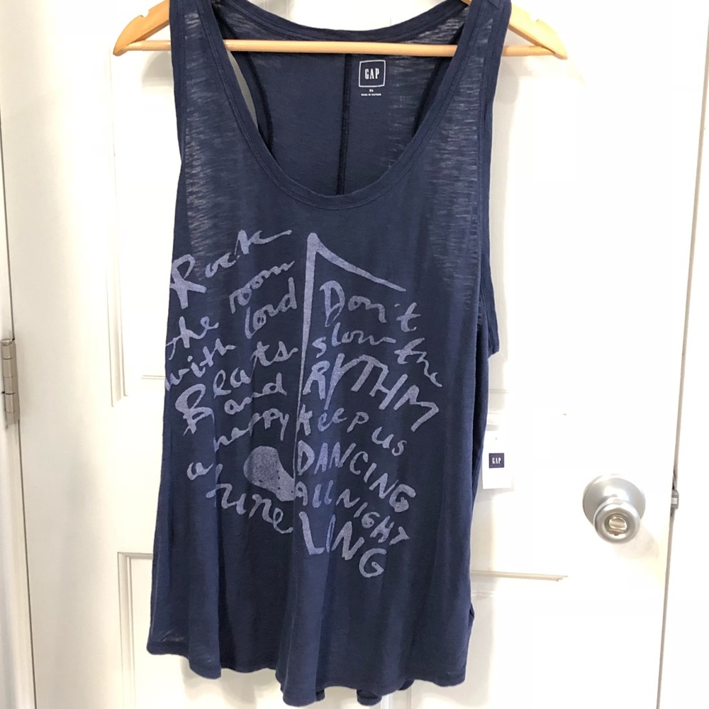 NWT Tank top haul!! 2 XL GAP tanks.